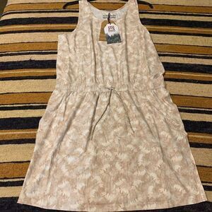 Avalanche Outdoor Activewear Lightweight Pullover Dress Drawstring Waist medium